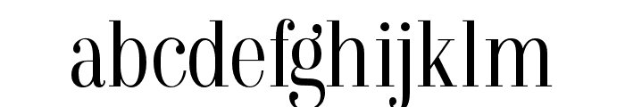 Arshila-LightCondensed Font LOWERCASE