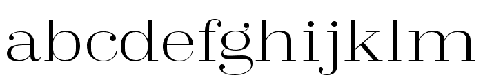Arshila-LightExpanded Font LOWERCASE