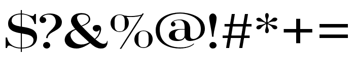 Arshila-SemiBoldExpanded Font OTHER CHARS