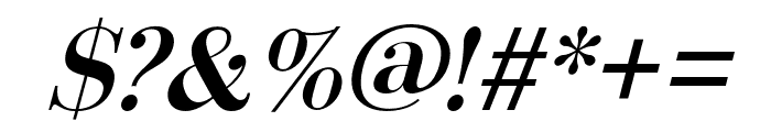 Arshila-SemiBoldItalic Font OTHER CHARS