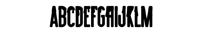 Art Party Patriot CF Font UPPERCASE