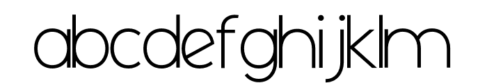 Art Pro Extra Light Font LOWERCASE
