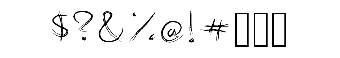 Art Signature -Light Font OTHER CHARS