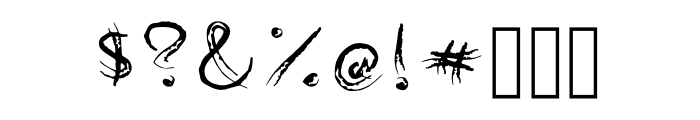 Art Signature Regular Font OTHER CHARS