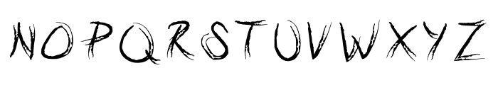 Art Signature Regular Font UPPERCASE