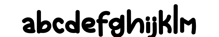 Art Toon Font LOWERCASE