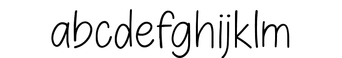 ArtQuinRegular Font LOWERCASE