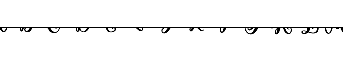 Artegria Monogram Split Font LOWERCASE