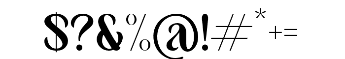Artemova-Regular Font OTHER CHARS