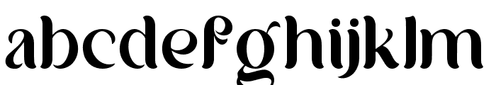 Artemova-Regular Font LOWERCASE