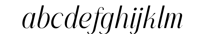 Artena-Italic Font LOWERCASE