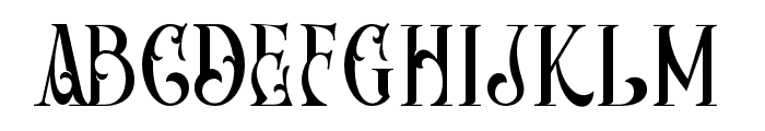 Arterium-Regular Font UPPERCASE