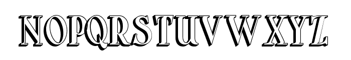 Arterium-SideExtrude Font LOWERCASE