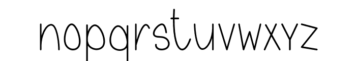 Artero Font LOWERCASE