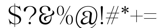 Arteta-Regular Font OTHER CHARS