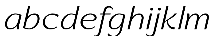 Artezy Extra Light Italic FONT