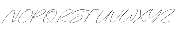 Artfully Stylish Font UPPERCASE