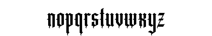 Artgravis-Regular Font LOWERCASE