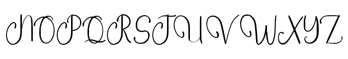 Arthazia Font UPPERCASE