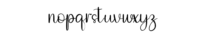 Arthazia Font LOWERCASE