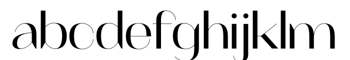 Arthead Light Font LOWERCASE