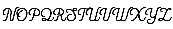 Arthegis Font UPPERCASE