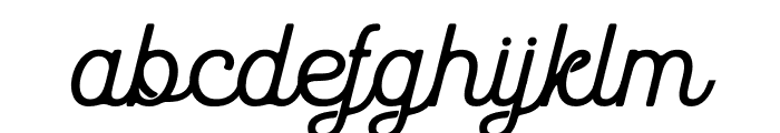 Arthegis Font LOWERCASE