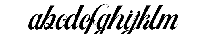 Artheria Script Regular Font LOWERCASE