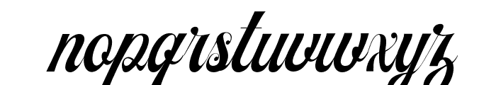 Artheria Script Regular Font LOWERCASE