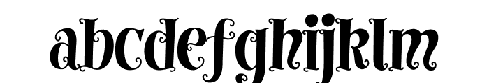 Arthicoke Font LOWERCASE