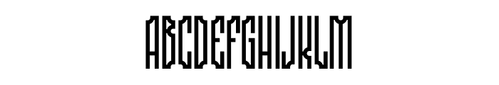 Arthign Font UPPERCASE