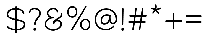 Arthos-Regular Font OTHER CHARS