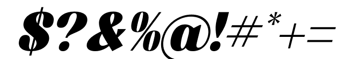 Arthur Matilde Italic Font OTHER CHARS