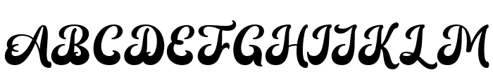 ArthurSweety-Regular Font UPPERCASE