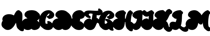 ArthurSweetyExtrude-Regular Font UPPERCASE