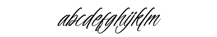 Arthurlla Theodyre Italic Font LOWERCASE