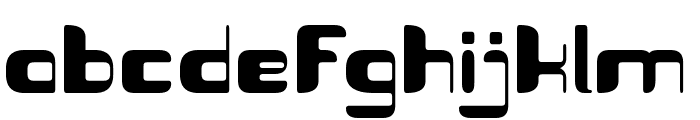 Artificial Intelligence Font LOWERCASE