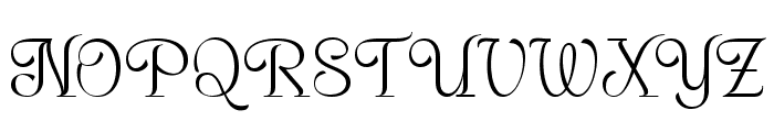 Artisan Paris Regular Font UPPERCASE