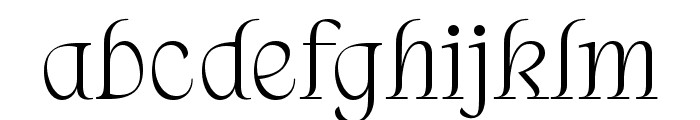 Artisan Paris Regular Font LOWERCASE