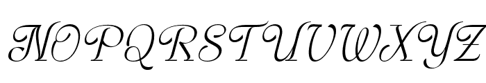 ArtisanParis-Italic Font UPPERCASE