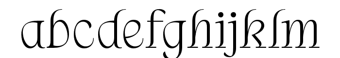 ArtisanParis-Regular Font LOWERCASE