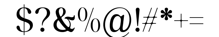 Artisandra-Regular Font OTHER CHARS
