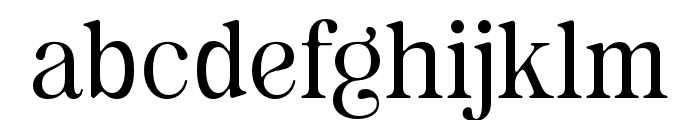 Artisandra-Regular Font LOWERCASE