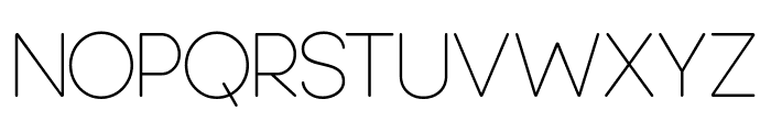 Artistry Rounded Thin Font LOWERCASE
