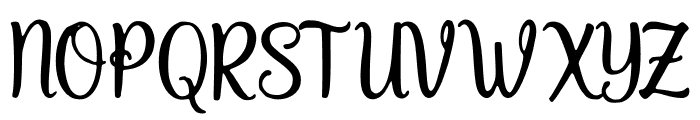 Artistry Font UPPERCASE