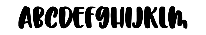 Artmy Solid Font LOWERCASE