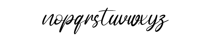 Arttemay Font LOWERCASE