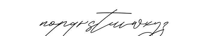 Artticoline Floreslite Italic Font LOWERCASE