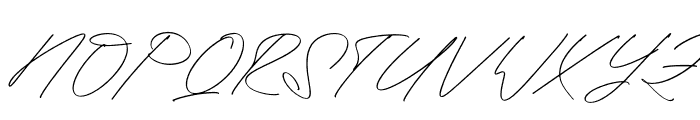 Artticoline Floreslite Font UPPERCASE