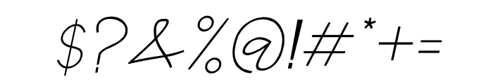 ArtufA Italic Font OTHER CHARS